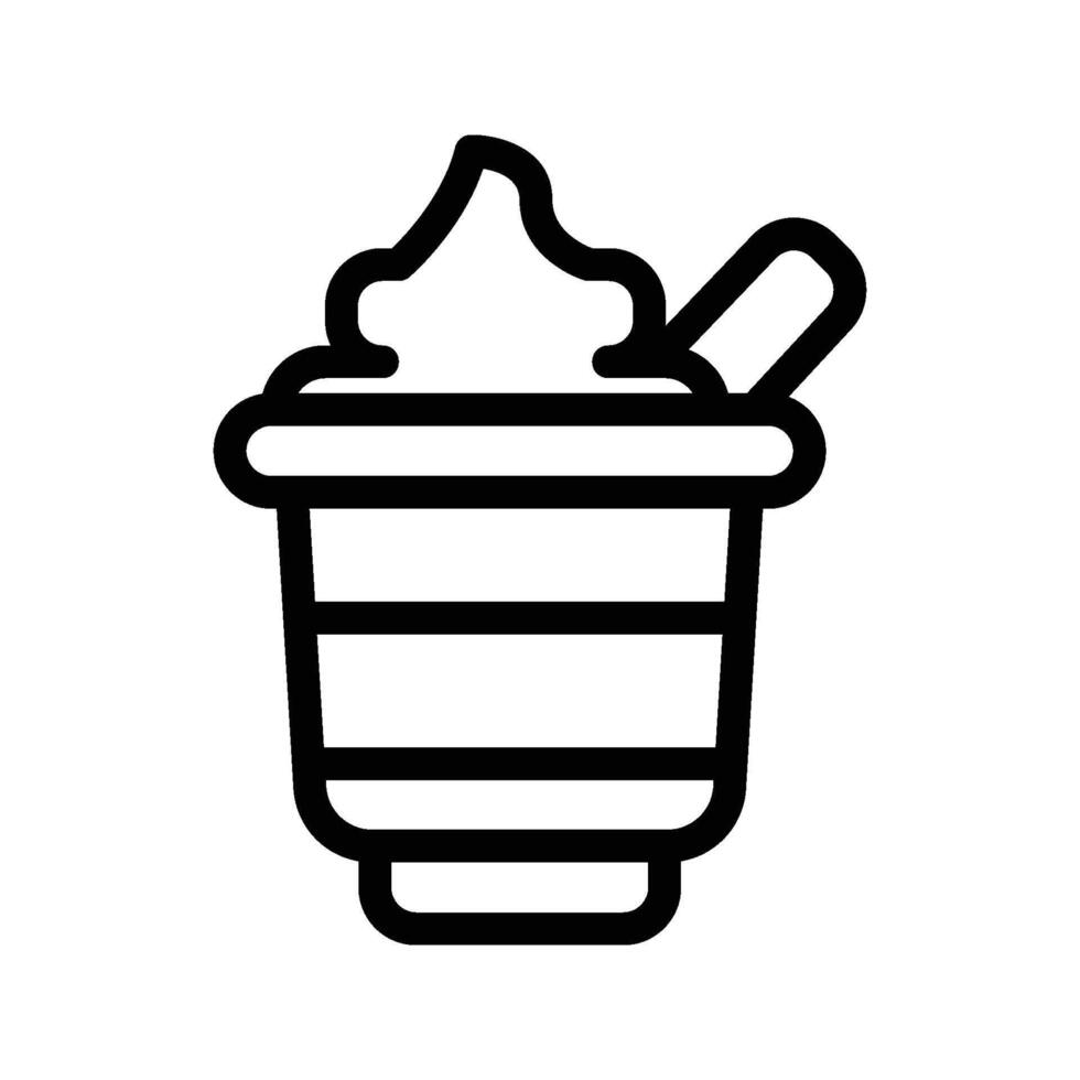 Yoghurt Food Icon vector