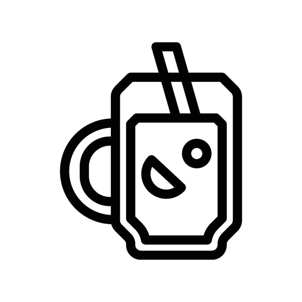 Smoothie Cup Icon vector
