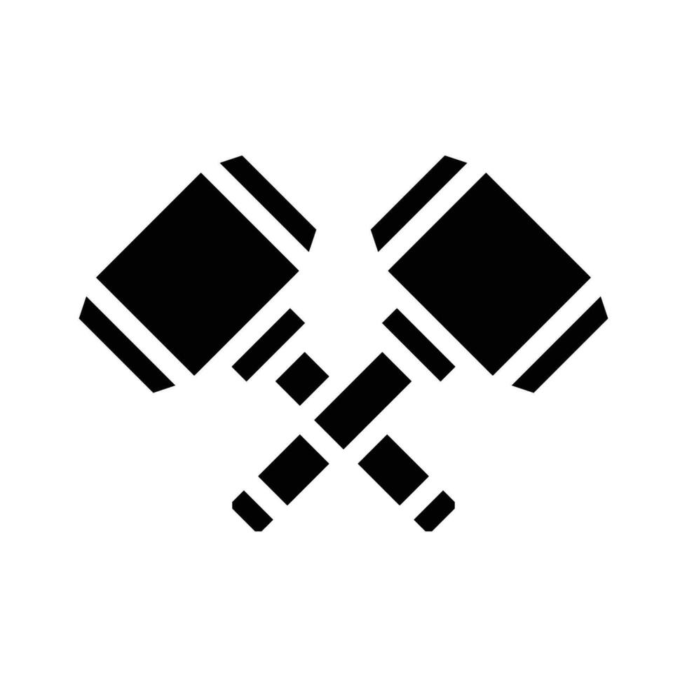Blacksmith Avatar Icon vector