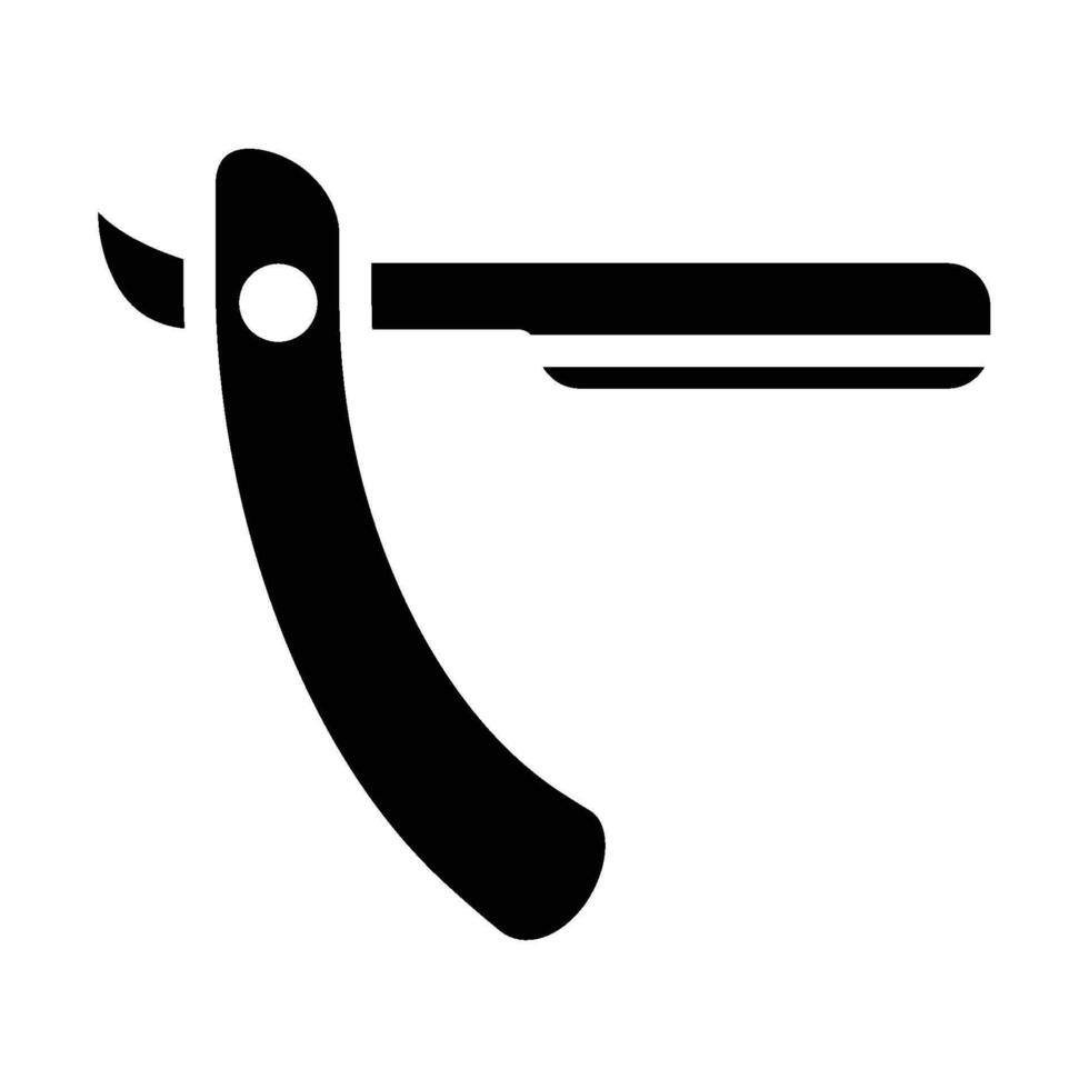 Straight Razor Icon vector