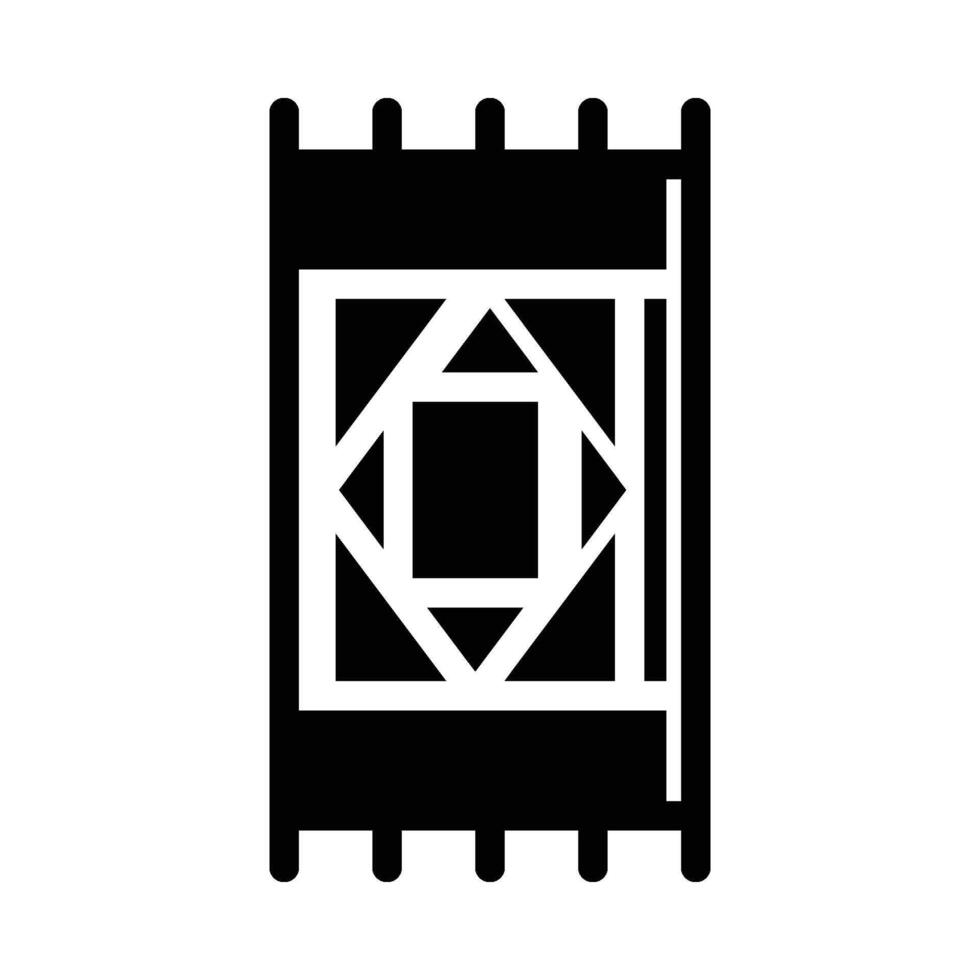 Carpet and Rug Icon vector
