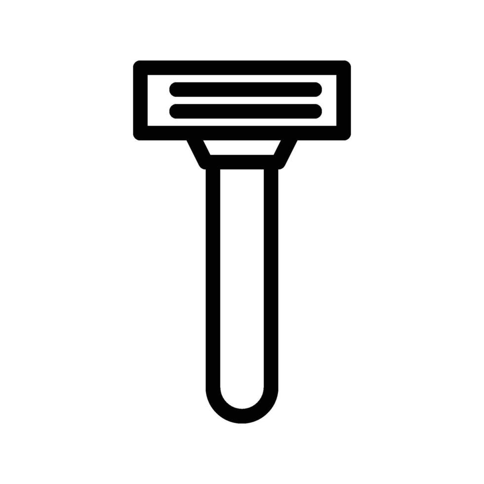 Traditional Shaving Razor vector