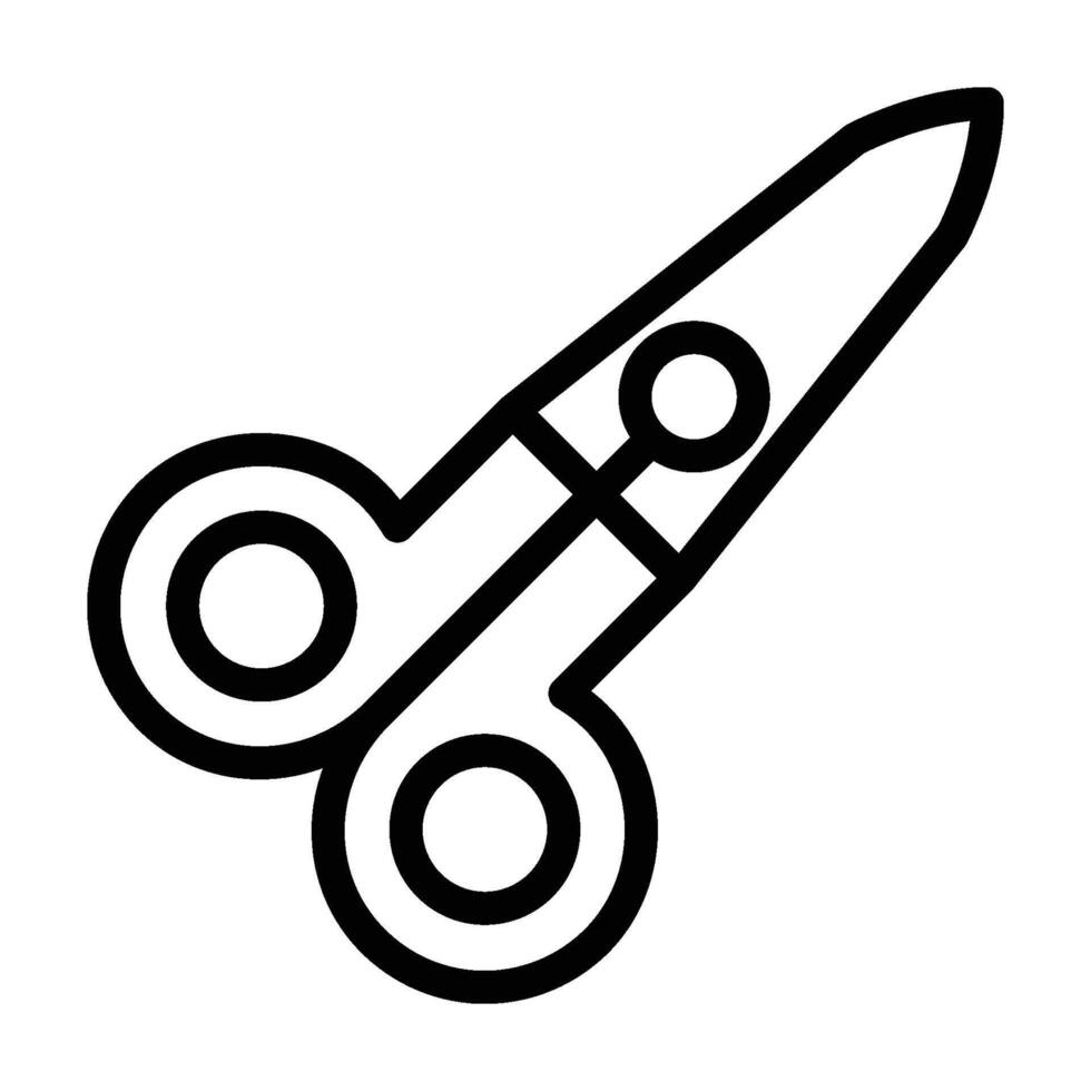 Barber Scissors Icon vector