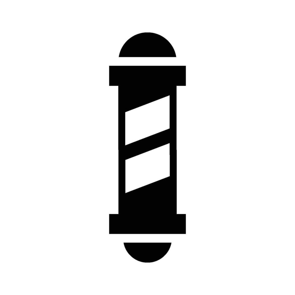 Rotating Barber Pole Icon vector