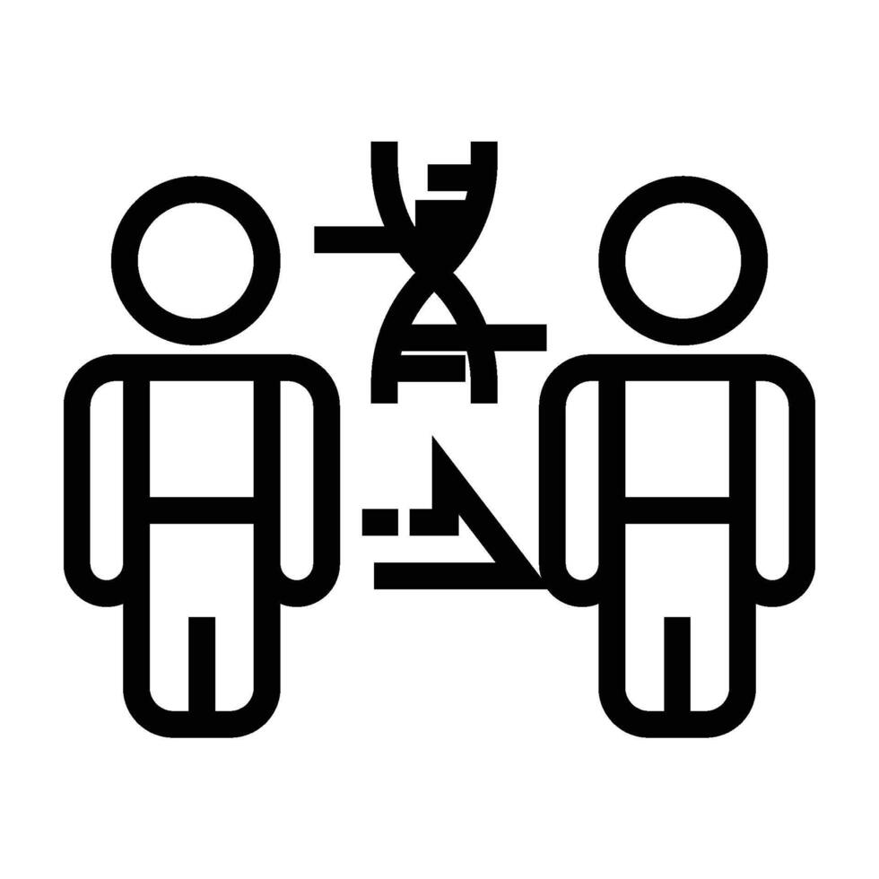 DNA Replication Icon vector