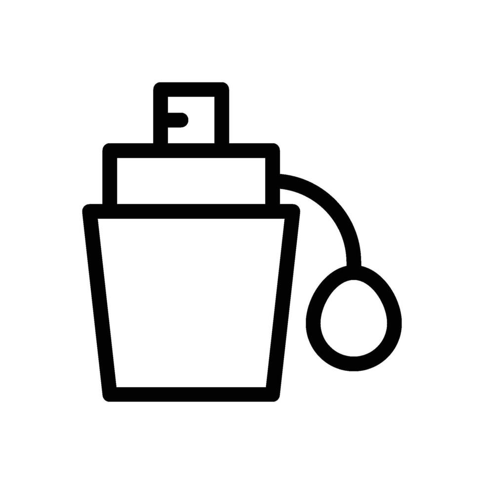Grooming Perfume Icon vector