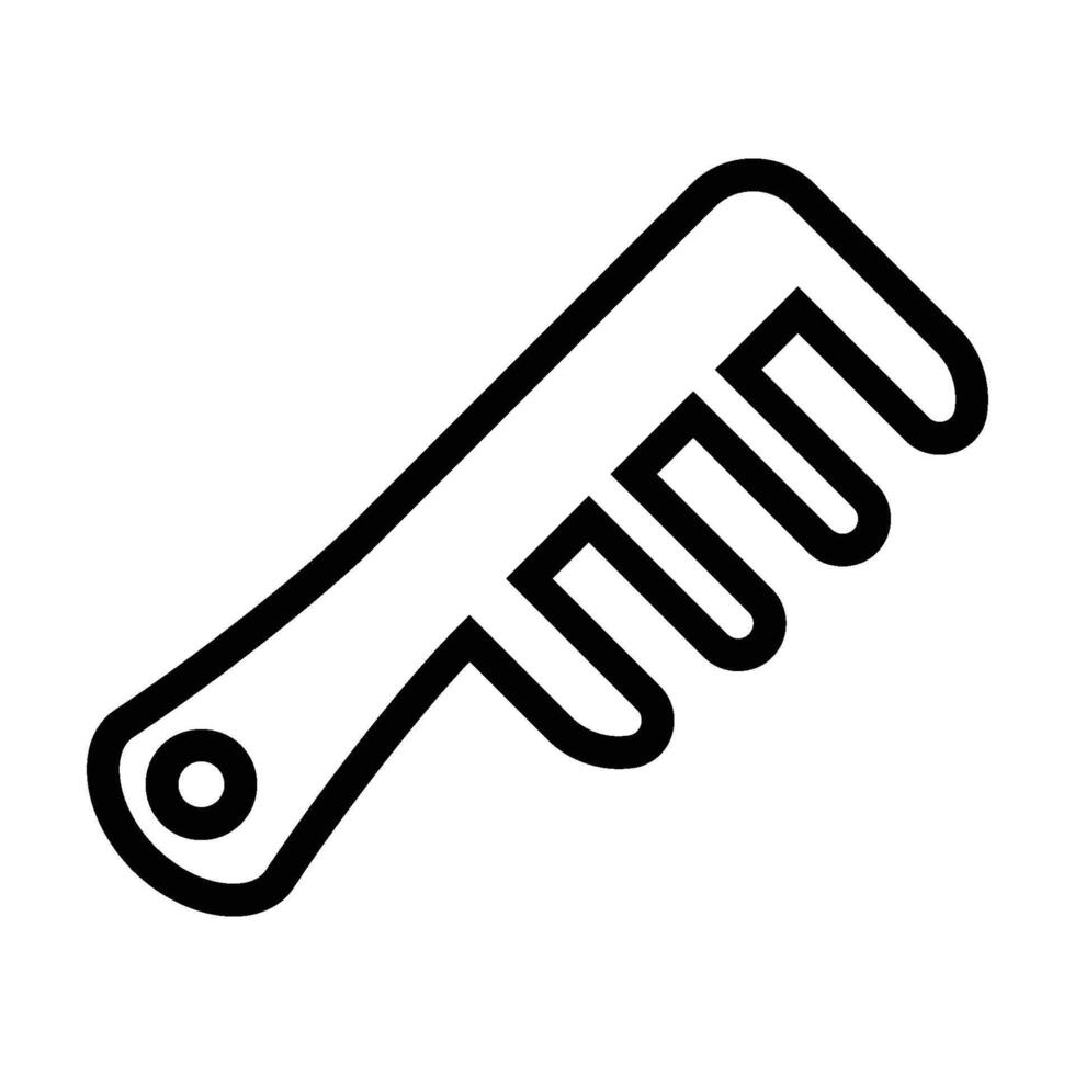 Classic Comb Icon vector