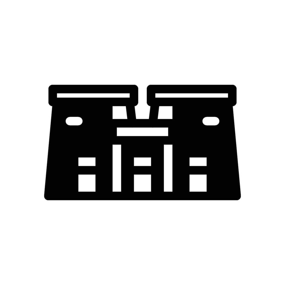 Ancient Temple Icon vector