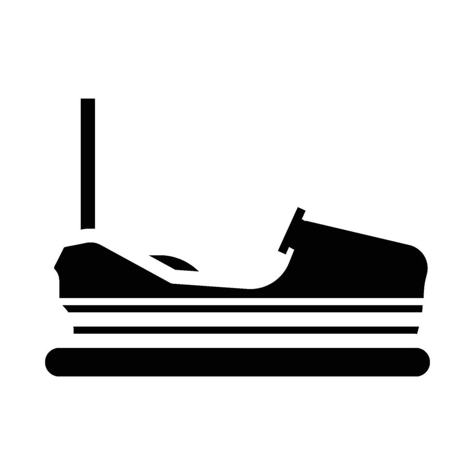 Thrilling Bumper Car Icon vector