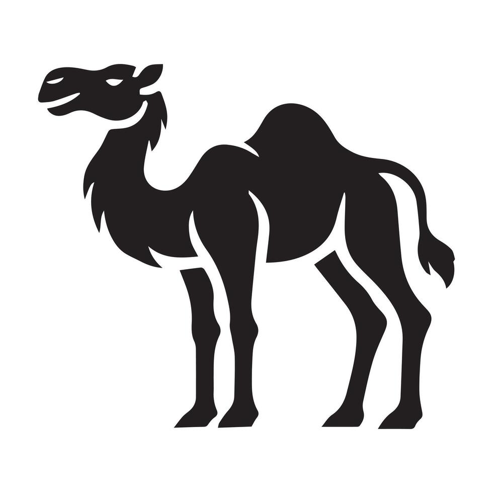 Camel icon isolated on white background vector