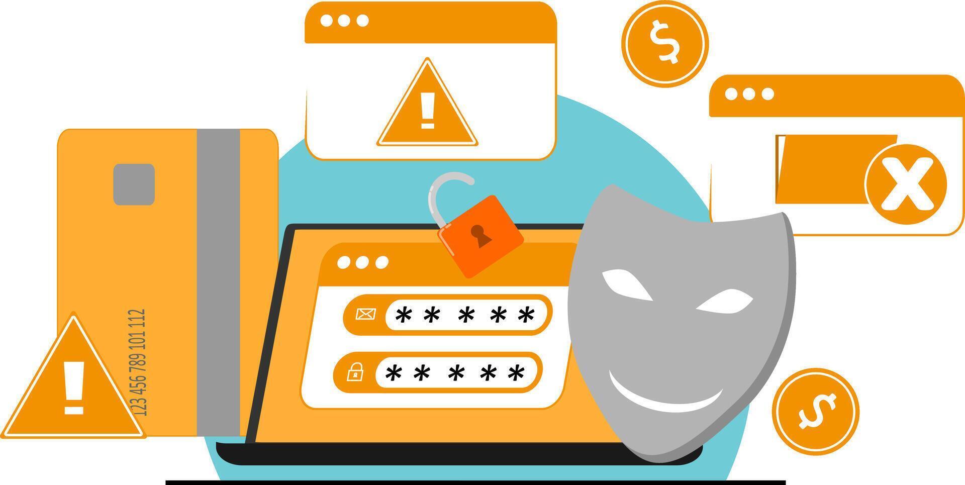 How to protect your website from hackers vector