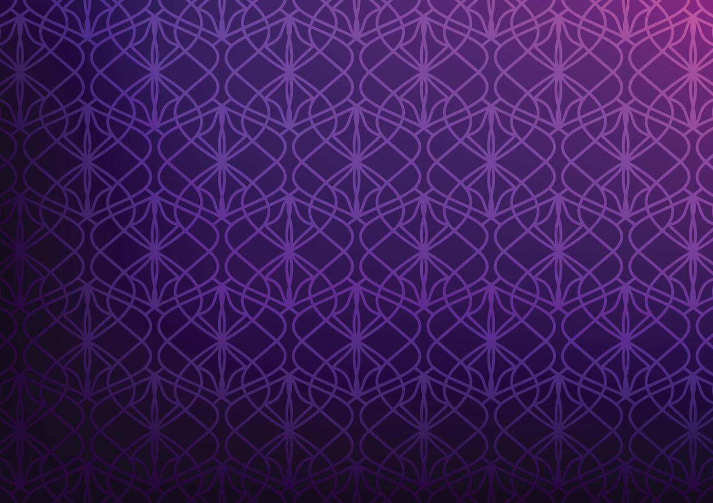 Abstract dark purple pattern line gradient background vector