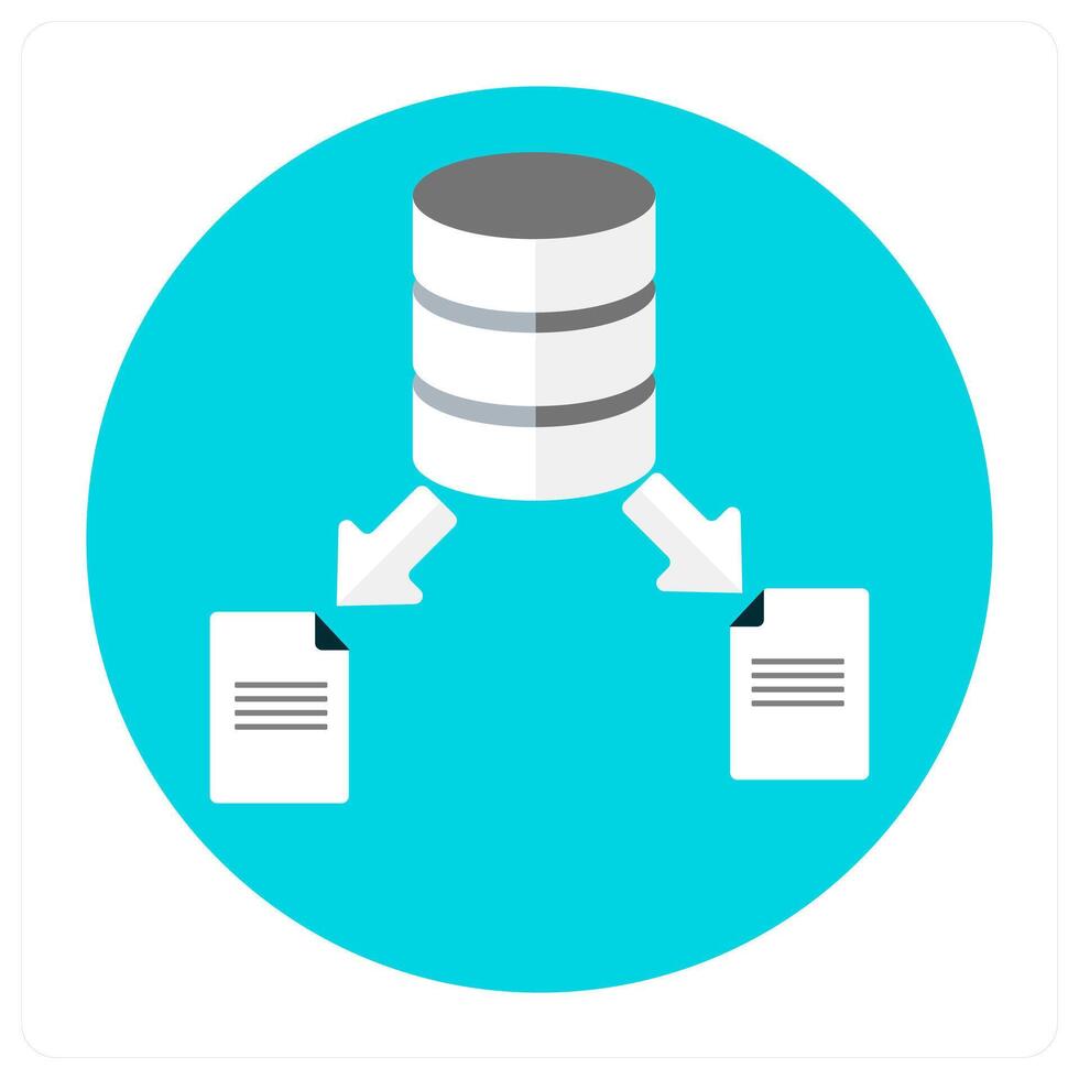Data Transfer and share icon concept vector