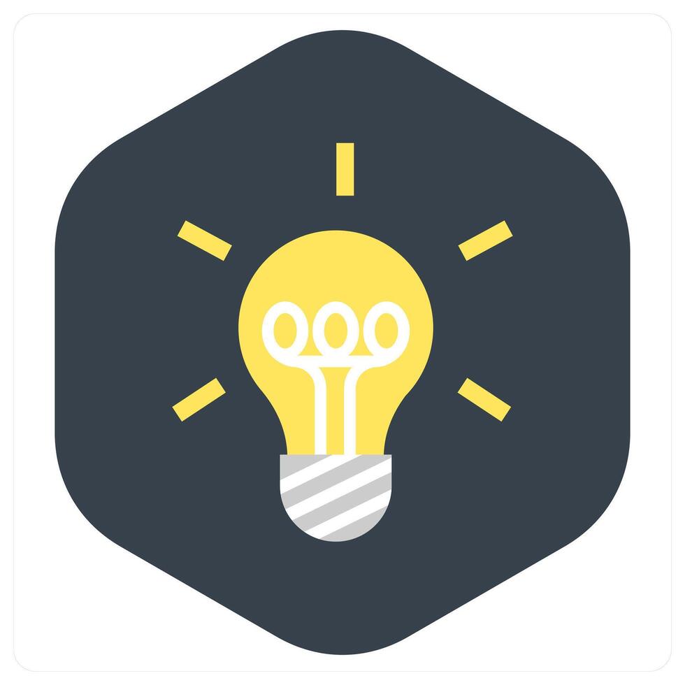 Idea and creative icon concept vector