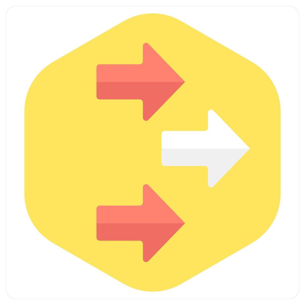 Direction and map icon concept vector