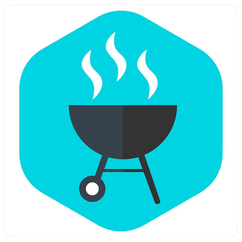 Barbecue and grill icon concept vector