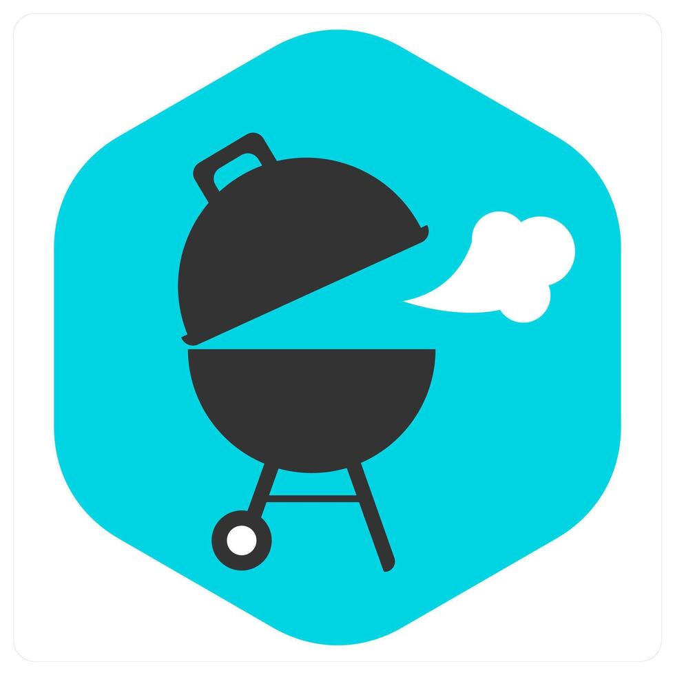 Barbecue and grill icon concept vector