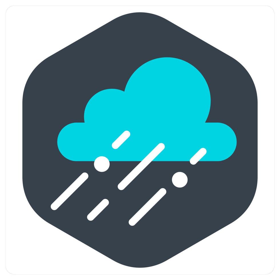 Cloudy Day and sun icon concept vector