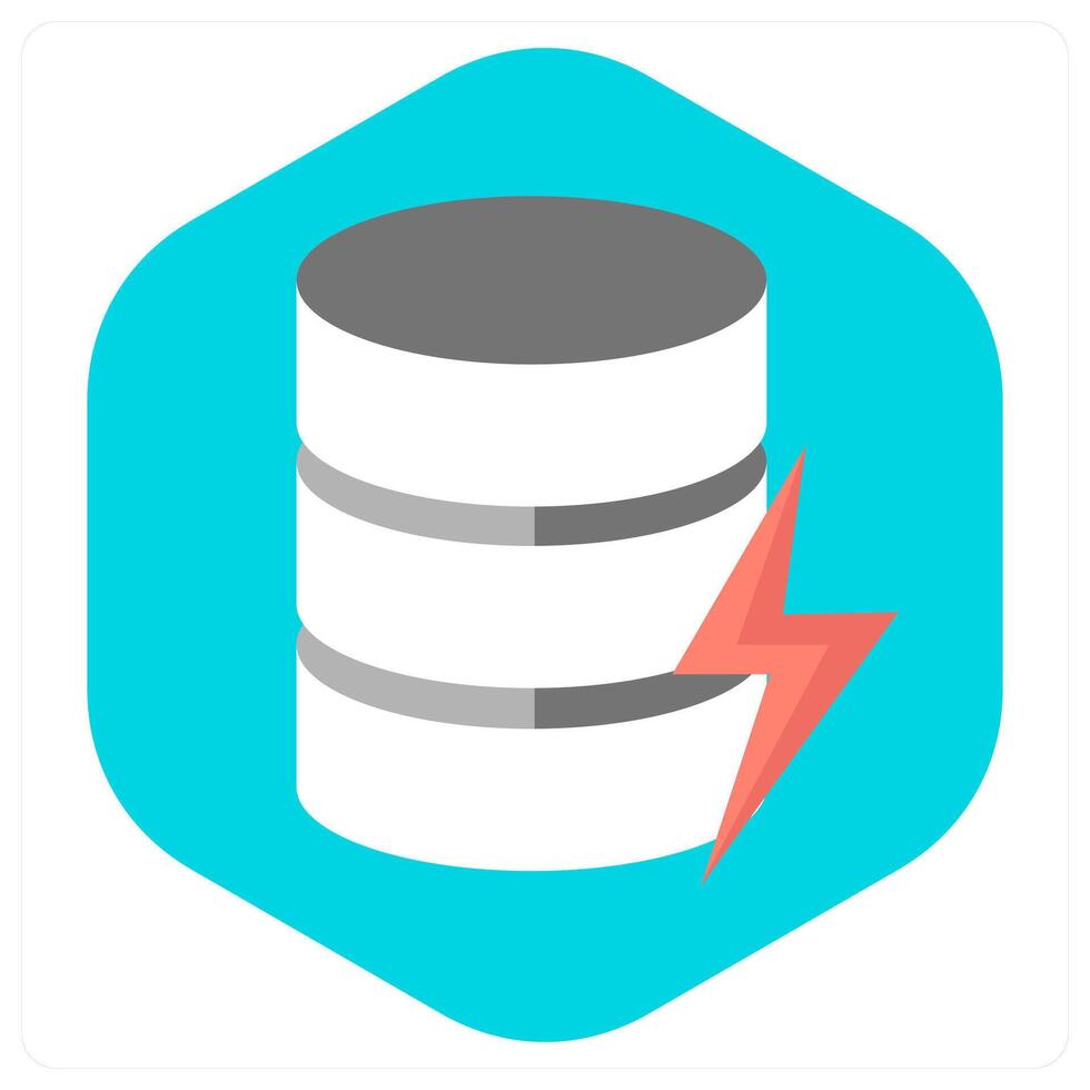 Database and server icon concept vector