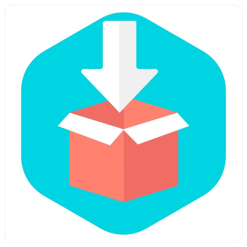 Parcel Package and deliver icon concept vector