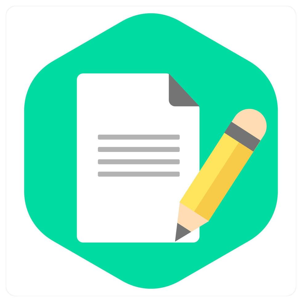 Edit Document and file icon concept vector