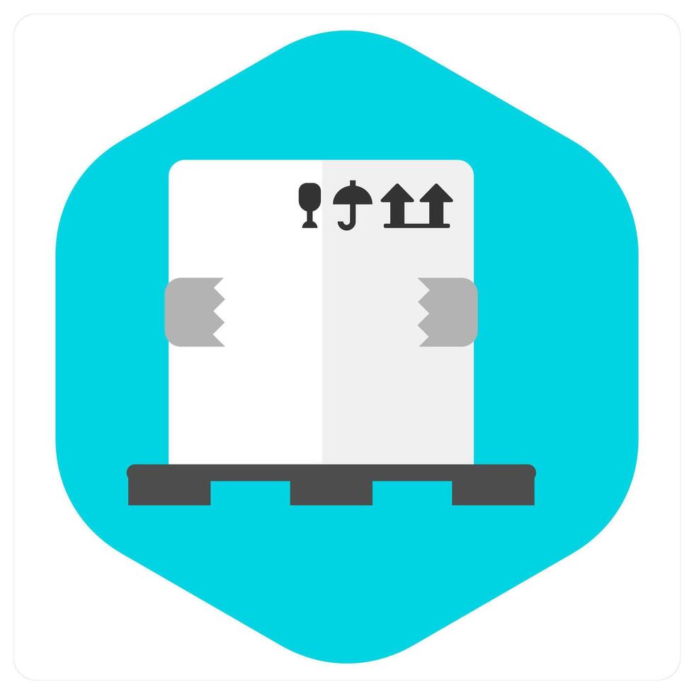 Parcel and deliver icon concept vector