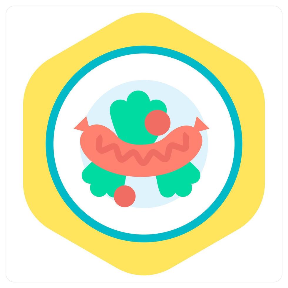 Dish and hotel icon concept vector
