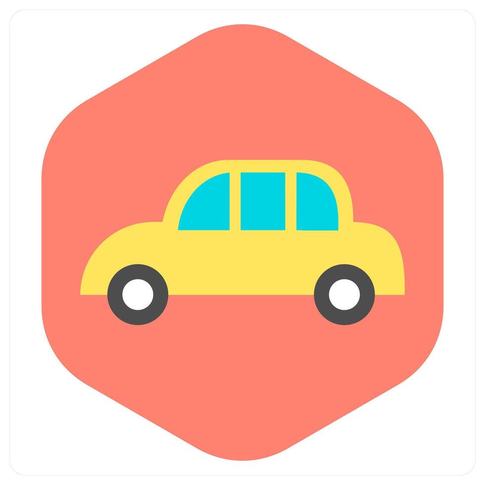 Car and drive icon concept vector