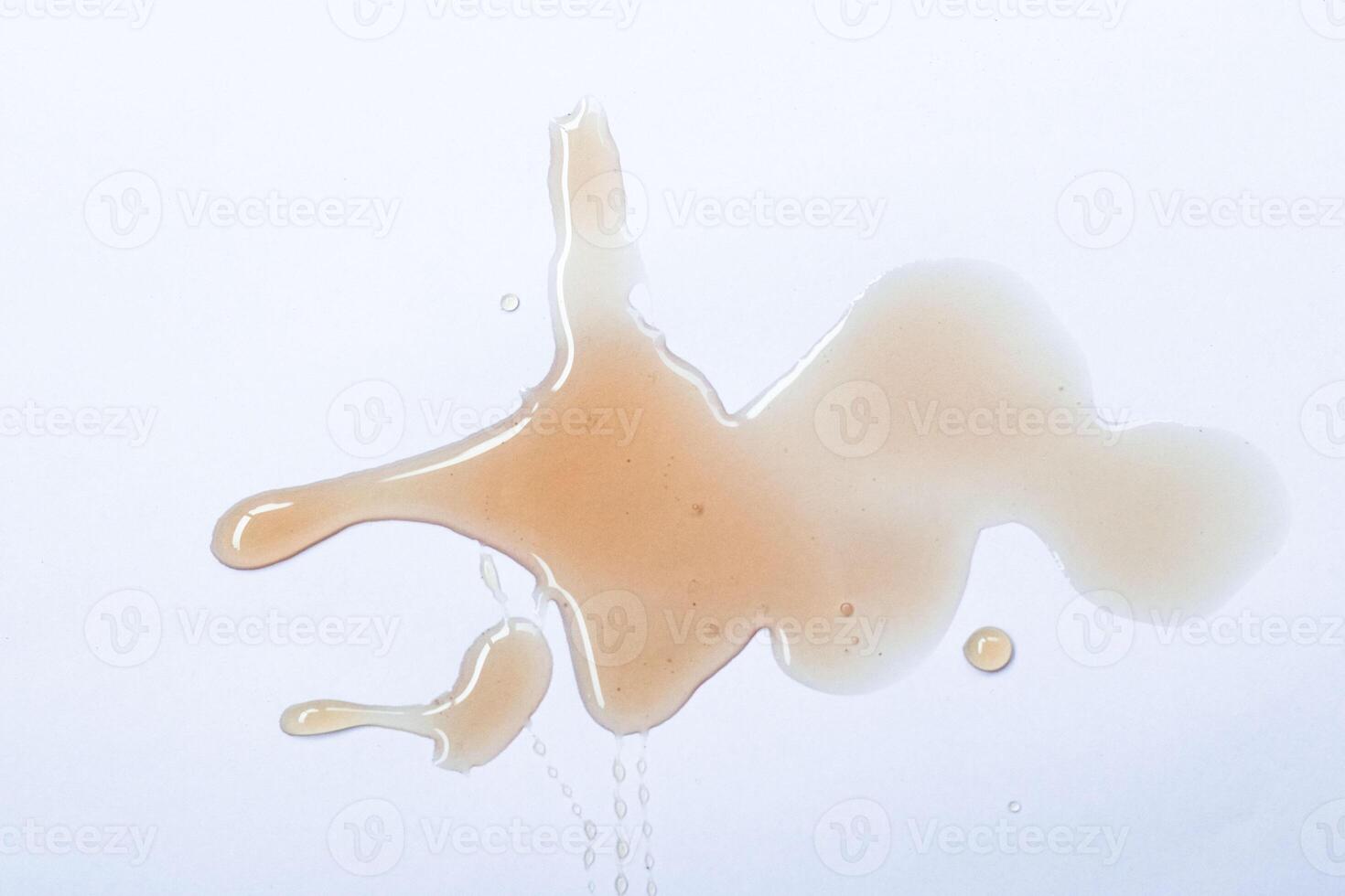 Sweet honey isolated on white background photo