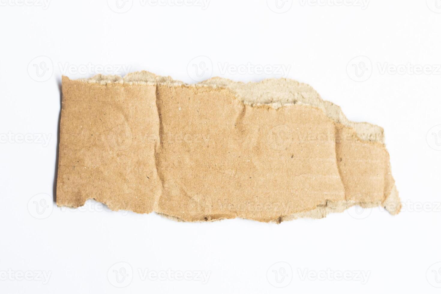 Torn cardboard with space for text photo