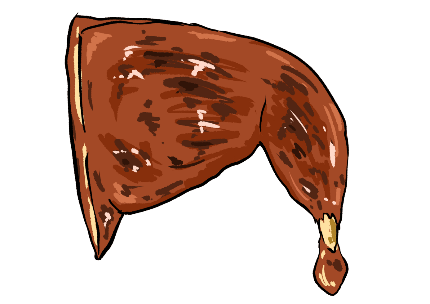 chicken thighs illustration png
