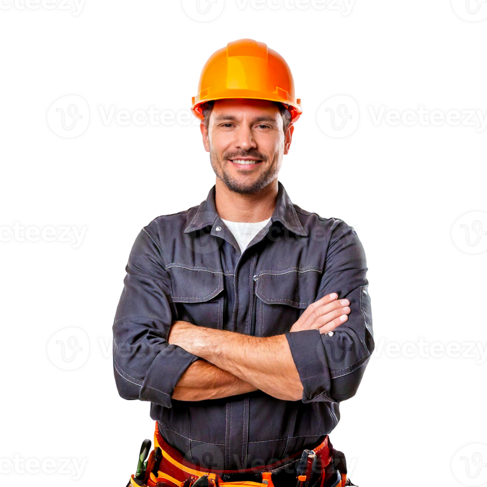 portrait of a worker png