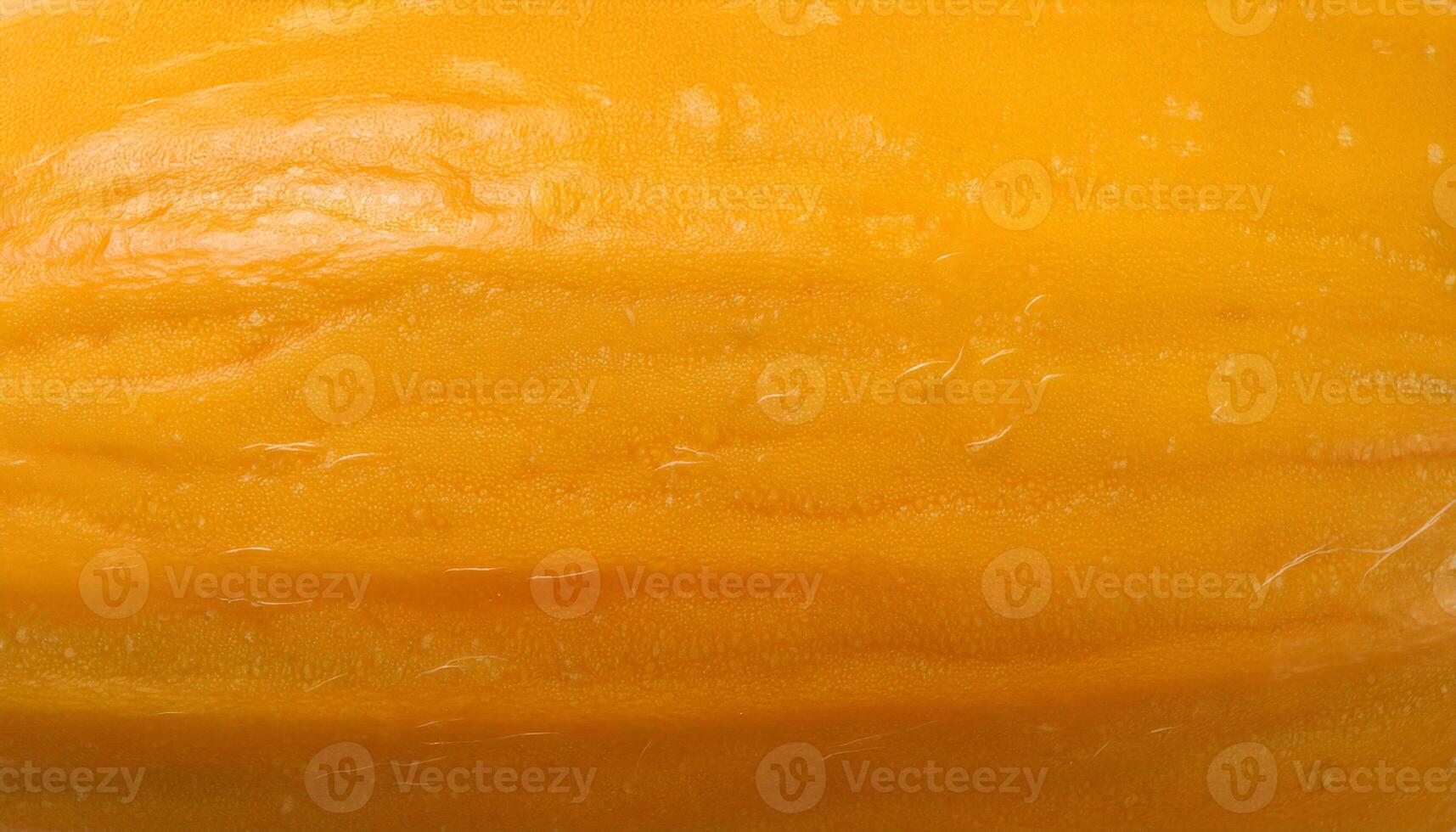 macro close-up of spaghetti squash peel highlighting its smooth, vibrant yellow surface and natural texture photo