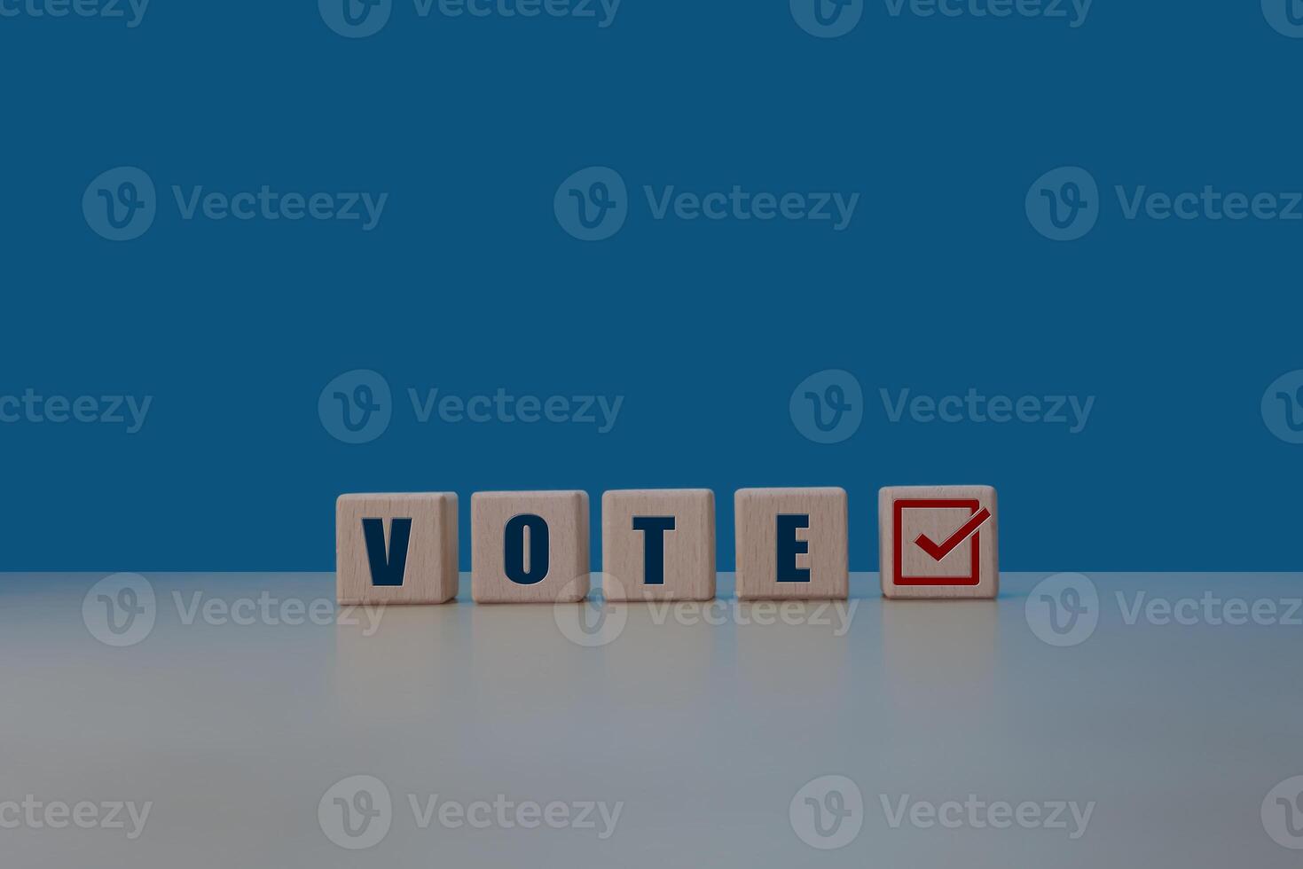 Vote text with check mark, election, select people photo