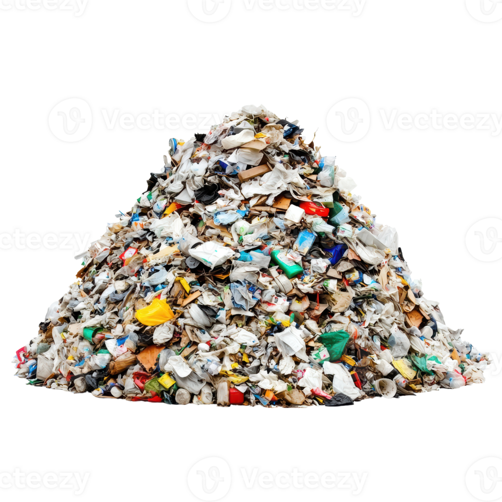 Huge Garbage Dump Waste Pollution Environmental Crisis png