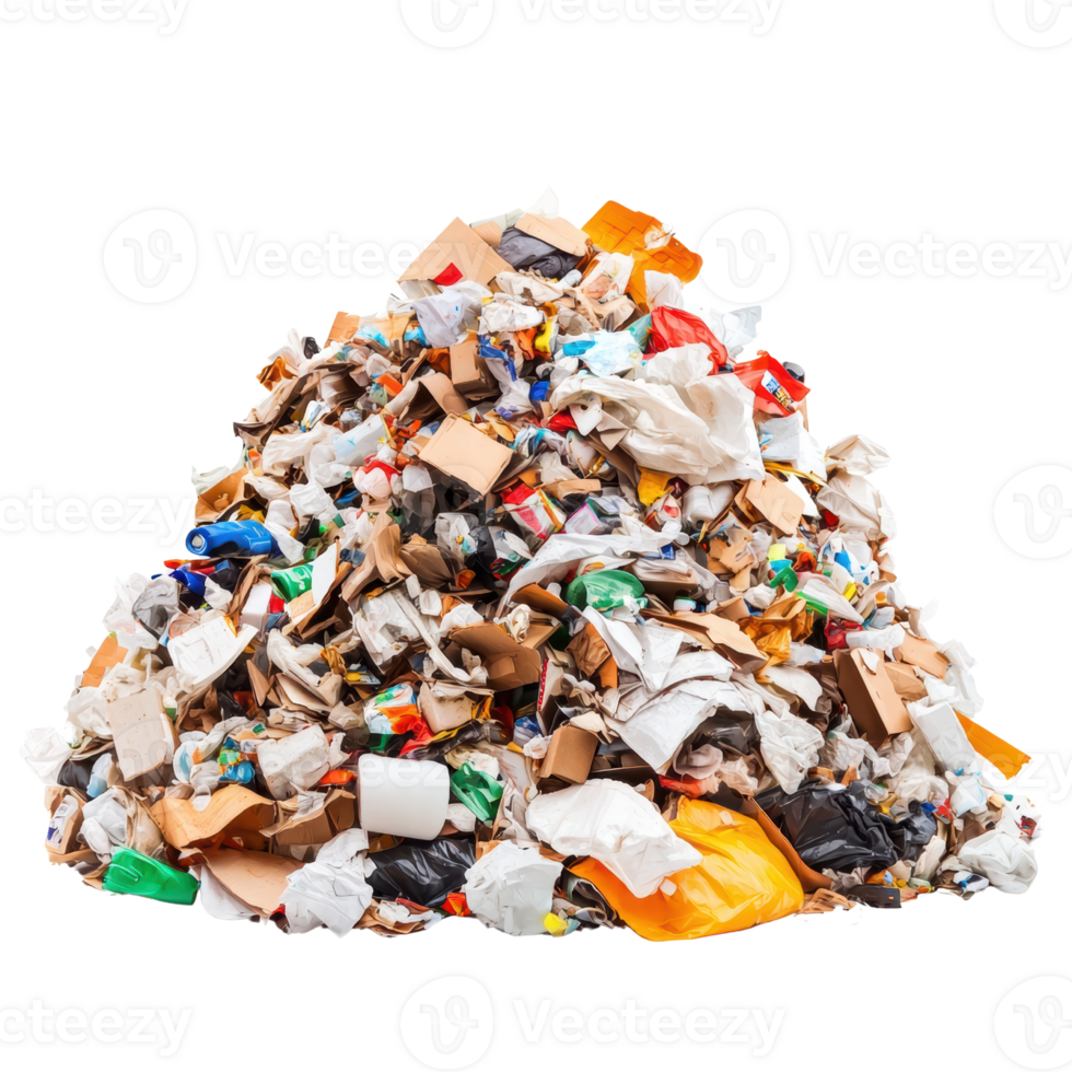 Large Garbage Pile Pollution Waste Management png