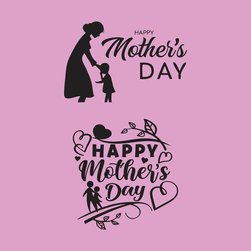 Mothers day design vector