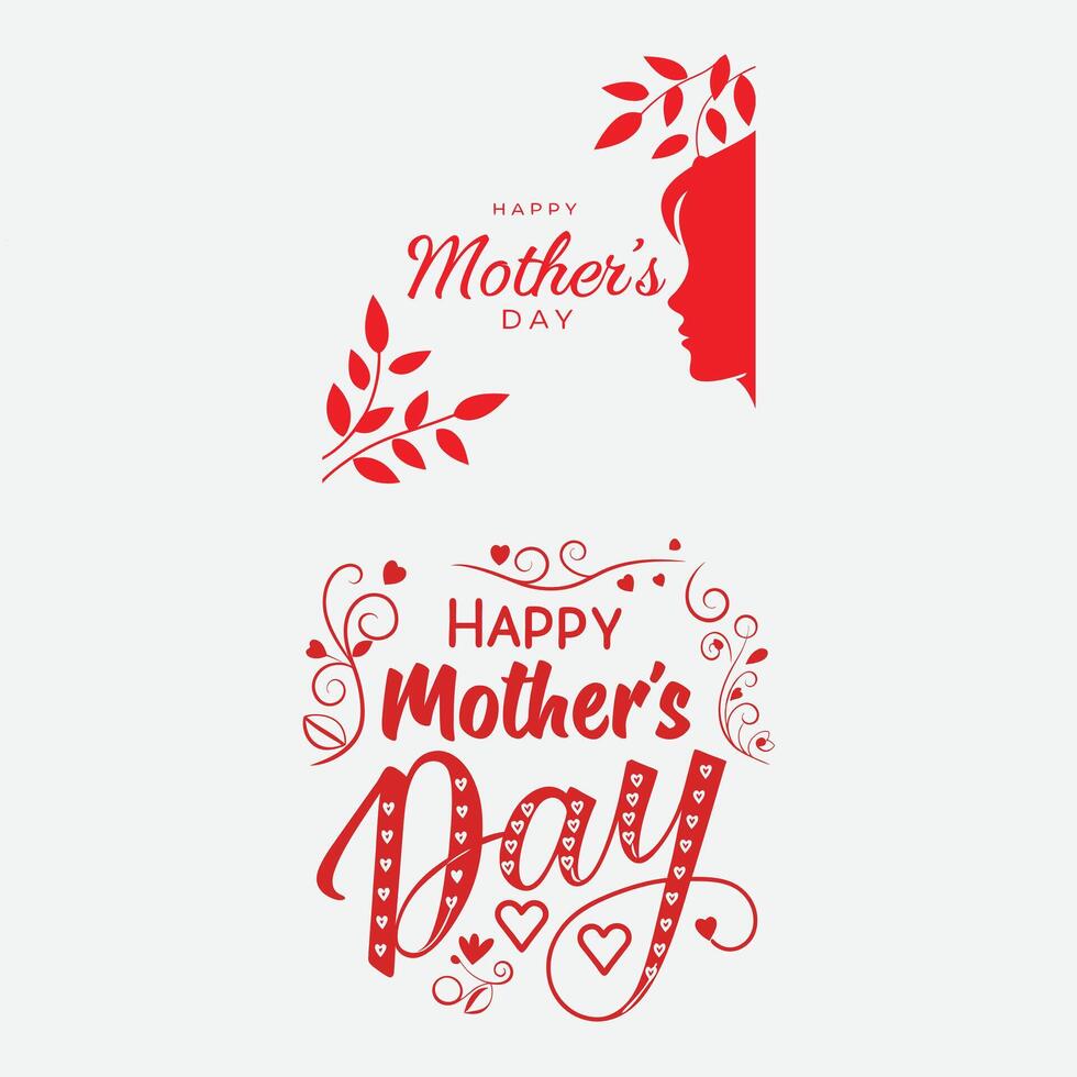 Happy mothers day design vector