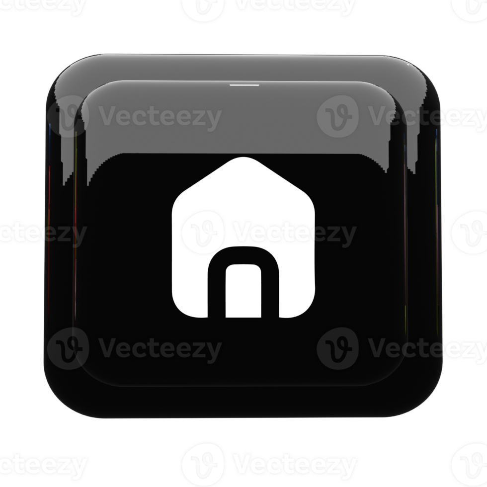 Home icon black and white png