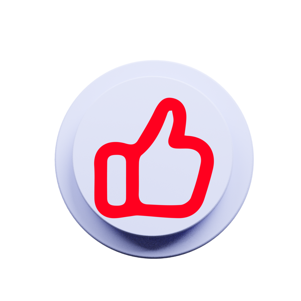 Creative Like Icon for Web Design and UI png