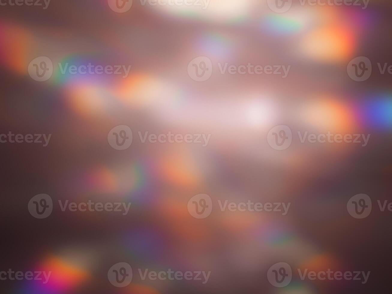 Blurred reflection for New Year or Christmas abstract background. photo