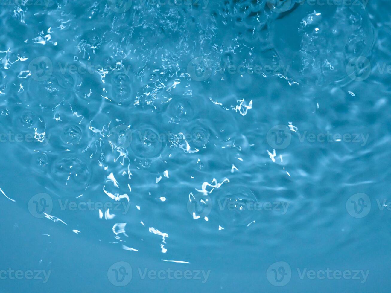 Blue water texture for nature movement background photo