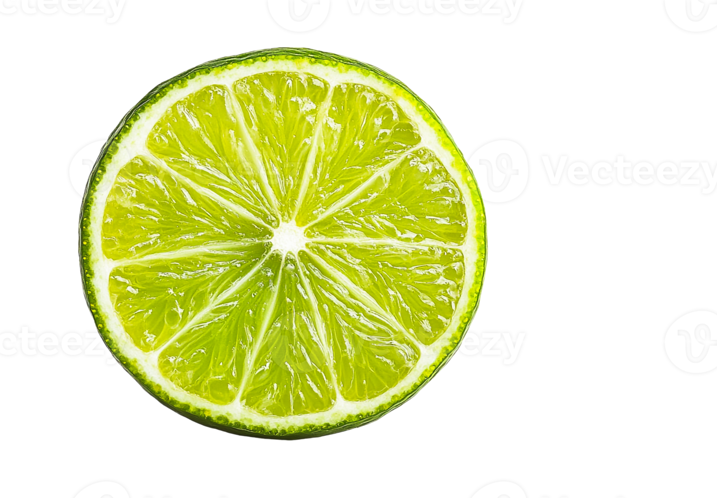 Isolated Fresh Lime Slice png