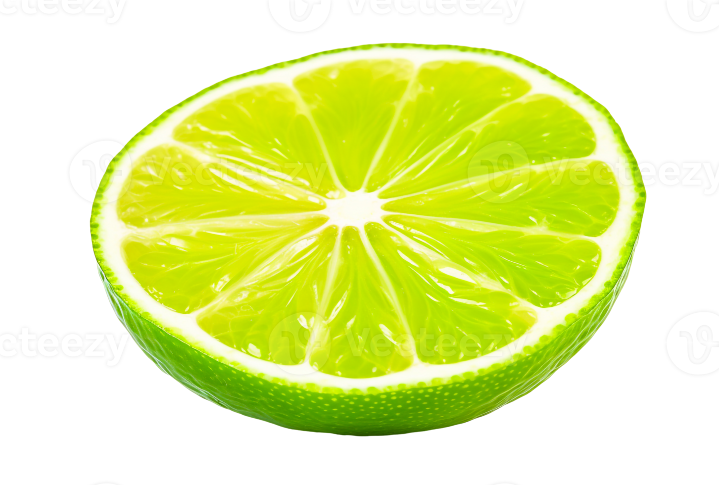 A Round Slice of Fresh Lime png