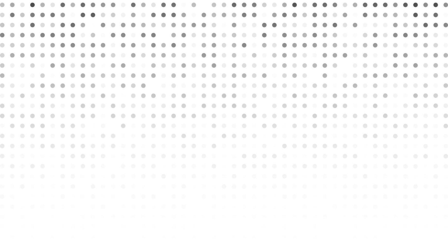 Monochrome halftone background with dots vector