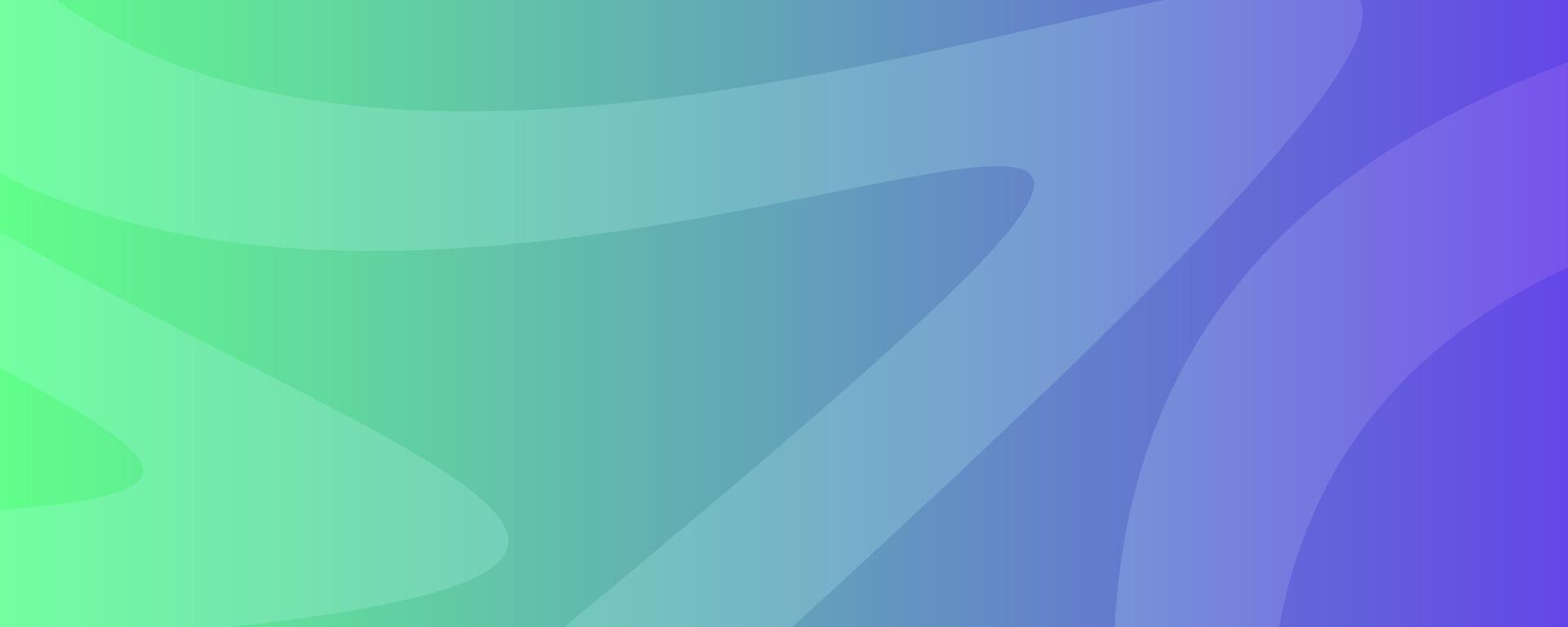 Modern colorful gradient background with wave lines vector