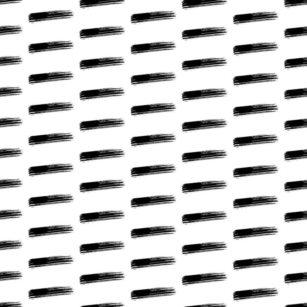 Seamless pattern with hand drawn scribble smears vector