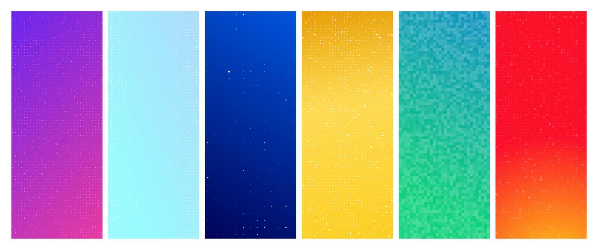 Abstract gradient geometric background with squares vector