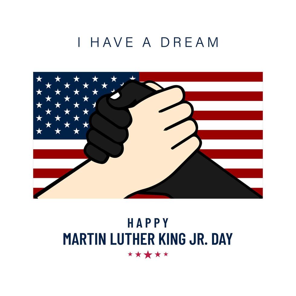 Martin luther king jr day vector