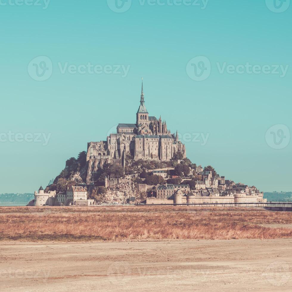 Mont Saint Michel abbey photo
